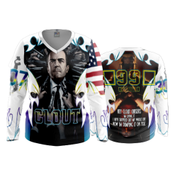 1727 FD Womens V-Neck Longsleeve CLOUT-2