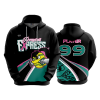 2923 FD Hoody PONYTAIL-EXPRESS-BLACK-ADDS