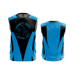 3340 FD Sport Sleeveless MENS COMMUNITY-OF-MARTIAL-ARTS-BLUE
