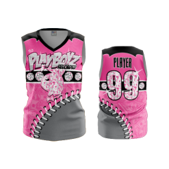 3424 FD Womens V-Neck Sleeveless PLAYBOYZ-1