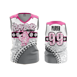 3424 FD Womens V-Neck Sleeveless PLAYBOYZ-2