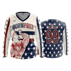 3378 FD Womens V-Neck Longsleeve BORN-FREE-1