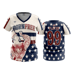 3378 FD Womens V-Neck BORN-FREE-1