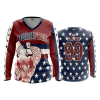 3378 FD Womens V-Neck Longsleeve BORN-FREE-2