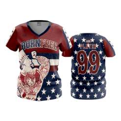 3378 FD Womens V-Neck BORN-FREE-2