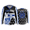 3378 FD Womens V-Neck Longsleeve BORN-FREE-3