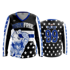 3378 FD Womens V-Neck Longsleeve BORN-FREE-3