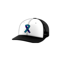 2964 Team Cap Trucker 112 BMF-SUICIDE-AWARENESS-1