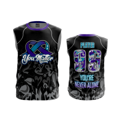 2964 FD Sport Sleeveless MENS BMF-SUICIDE-AWARENESS-1