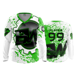 1901 FD Womens V-Neck Longsleeve BENCHWARMERS-2