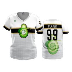 3425 FD Womens V-Neck RAGING-AVACADOS-2