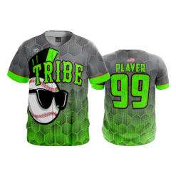 3419 FD ProTek Mens Full Button Down - CL TRIBE-2022-5-FLO INK + $5