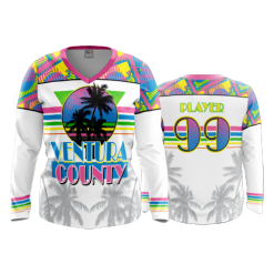 2298 FD Womens V-Neck Longsleeve VENTURA-COUNTY-WHITE-ADDONS