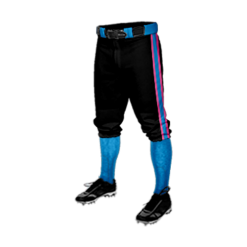 1986 CL KNICKERS CUSTOM BRAIDED BALL PANT DGP&E-2022-1-FLO INK + $5