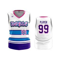 1986 FD Womens V-Neck Sleeveless DGP&E-2022-2-FLO INK + $5