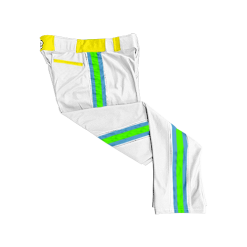 1986 CL WHITE CUSTOM BRAID MENS PANT DGP&E-2022-SET-2-2-FLO INK + $5
