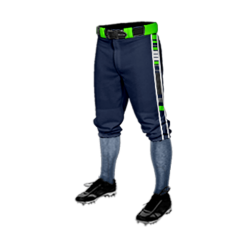2898 CL KNICKERS CUSTOM BRAIDED BALL PANT TOP-GUN-FLO-GREEN-1-FLO INK + $5