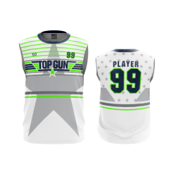 2898 FD Sport Sleeveless MENS TOP-GUN-FLO-GREEN-2-FLO INK + $5