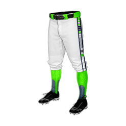 2898 CL KNICKERS CUSTOM BRAIDED BALL PANT TOP-GUN-FLO-GREEN-2-FLO INK + $5