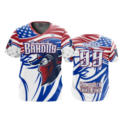 2469 FD Sport V-Neck MENS BLUE-BANDITS-USA-2022-2