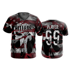 3430 FD Sport V-Neck MENS SCARED-HITLESS-1