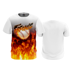3251 FD SPIRIT DRY FIT TEXAS-FIREBALLS-ADDONS