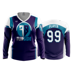 2531 FD Womens V-Neck Longsleeve FLIPSIDE-2