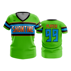 1061 FD Womens V-Neck SHOWTIME-1