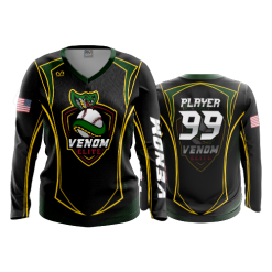 3431 FD Womens V-Neck Longsleeve VENOM-ELITE-1