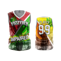 974 FD Womens V-Neck Sleeveless VIZZBLY-IMPAIRED-1