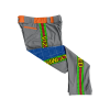974 CL CHARCOAL CUSTOM BRAID MENS PANT VIZZBLY-IMPAIRED-1