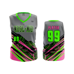 3440 FD Womens V-Neck Sleeveless KOOL-AID-1-FLO INK + $5