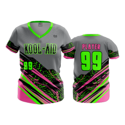 3440 FD Womens V-Neck KOOL-AID-1-FLO INK + $5