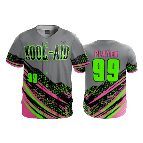 3440 FD ProTek Mens Full Button Down - CL KOOL-AID-1-FLO INK + $5