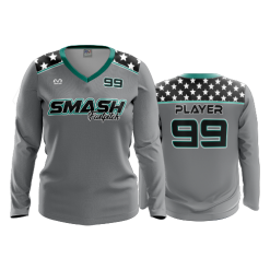 3301 FD Womens V-Neck Longsleeve SMASH-FASTPITCH-2022-2