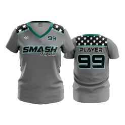 3301 FD Womens V-Neck SMASH-FASTPITCH-2022-2