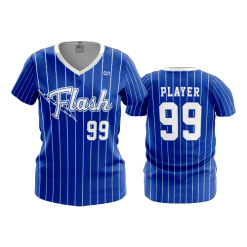 3295 FD Womens V-Neck FLASH-FASTPITCH-2022-2