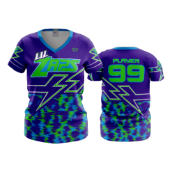 3442 FD Womens V-Neck LIL-ZAPS-1