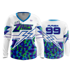 3442 FD Womens V-Neck Longsleeve LIL-ZAPS-2