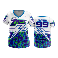 3442 FD Womens V-Neck LIL-ZAPS-2