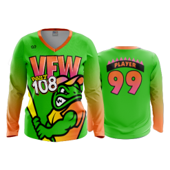 2701 FD Womens V-Neck Longsleeve VFW-POST-108-1