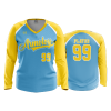 3458 FD Womens V-Neck Longsleeve ARMOLOY-1