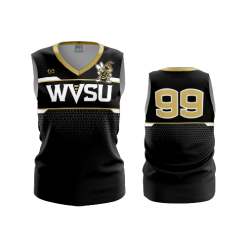 3462 FD Womens V-Neck Sleeveless WVSU-VOLLEYBALL