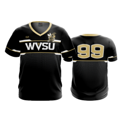 3462 FD Sport V-Neck MENS WVSU-VOLLEYBALL