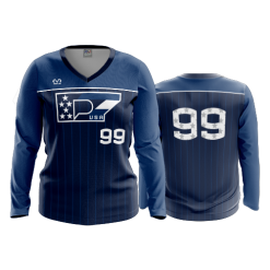 3255 FD Womens V-Neck Longsleeve DISTRICT-7-TEAM-USA-2