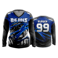 3444 FD Womens V-Neck Longsleeve BIG-DOGS-1