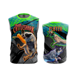 2838 FD Sport Sleeveless MENS TEAM-CATTLESHARK-1-FLO INK + $5