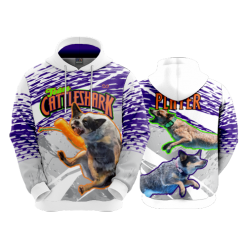 2838 FD Hoody TEAM-CATTLESHARK-2-FLO INK + $5