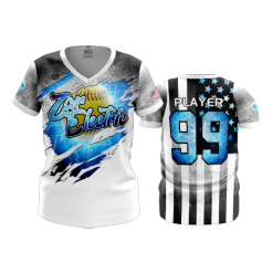 3456 FD Womens V-Neck ZAR-ELECTRIC-2