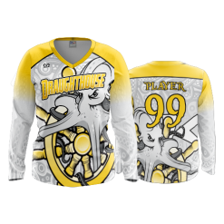 3460 FD Womens V-Neck Longsleeve DRAUGHTHOUSE-2